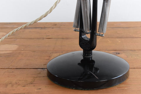Vintage Black Anglepoise Lamp Model 75 by Herbert Terry & Sons