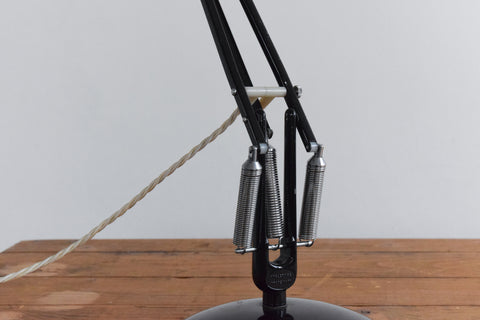 Vintage Black Anglepoise Lamp Model 75 by Herbert Terry & Sons