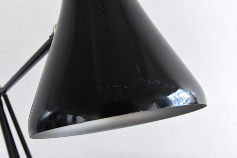 Vintage Black Anglepoise Lamp Model 75 by Herbert Terry & Sons