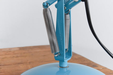 Vintage Blue Anglepoise Apex 90 Lamp by Herbert Terry & Sons