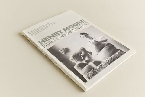 Vintage Book Henry Moore Early Carvings 1920-1940