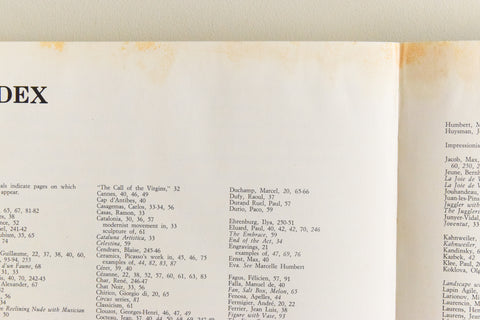 Vintage Book Picasso, His Life His Art Edited by Domenico Porzio and Marco Valsecchi