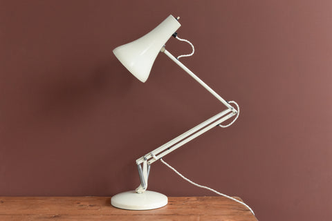 Vintage Cream/White Anglepoise 90 Lamp by Herbert Terry & Sons