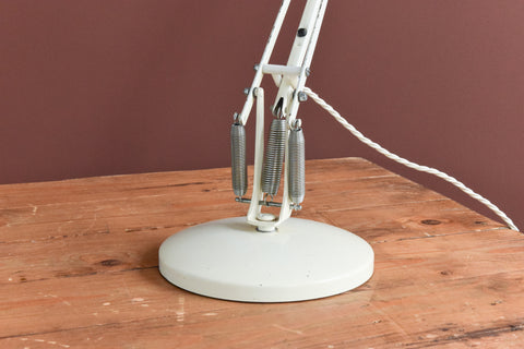 Vintage Cream/White Anglepoise 90 Lamp by Herbert Terry & Sons