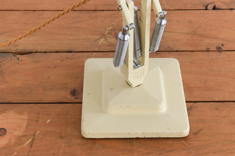 Vintage Cream Herbert Terry & Sons Anglepoise Lamp Model No. 1227