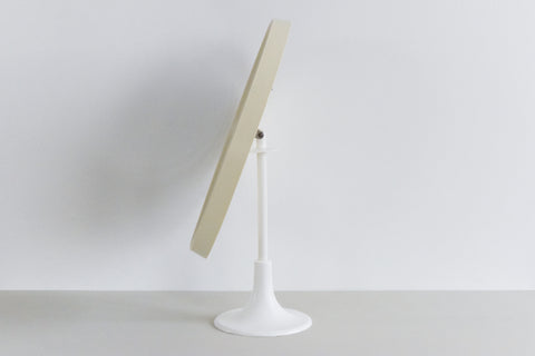 Vintage Cream Table Top Vanity Mirror