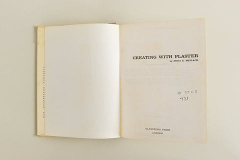 Vintage Creating with Plaster Book by Dona Z. Meilach