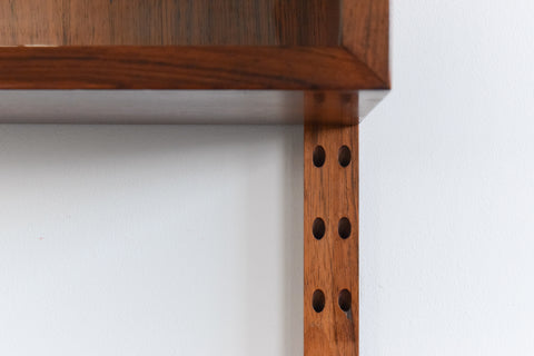 Vintage Danish Rosewood System Cado Wall Unit / Desk by Poul Cadovius for Royal System