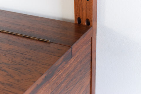 Vintage Danish Rosewood System Cado Wall Unit / Desk by Poul Cadovius for Royal System