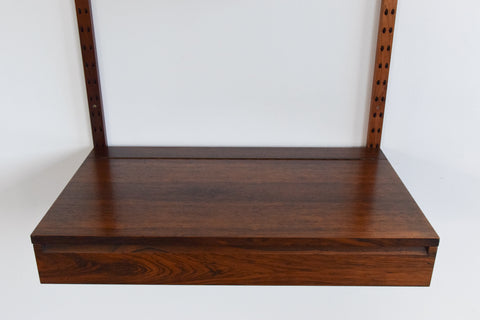 Vintage Danish Rosewood System Cado Wall Unit / Desk by Poul Cadovius for Royal System