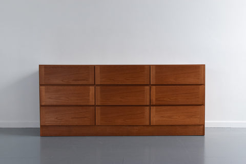 Vintage Danish Teak Chest of Drawers by Vinde Møbelfabrik