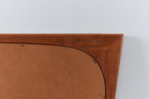 Vintage Danish Teak Framed Mirror