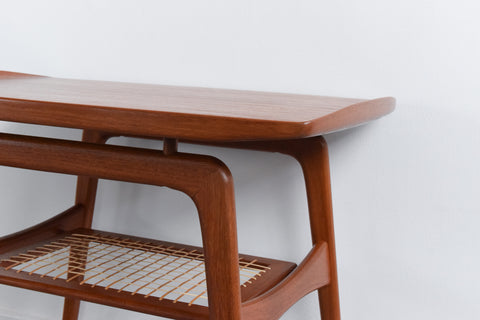 Vintage Danish Teak Side / Coffee Table By Arne Hovmand Olsen For Mogens Kold