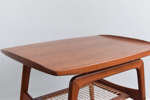 Vintage Danish Teak Side / Coffee Table By Arne Hovmand Olsen For Mogens Kold