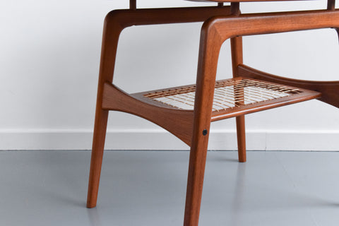 Vintage Danish Teak Side / Coffee Table By Arne Hovmand Olsen For Mogens Kold