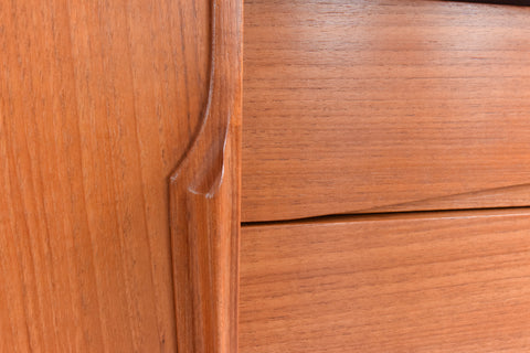 Vintage Danish Teak Sideboard by Axel Christenssen for Aco Møbler