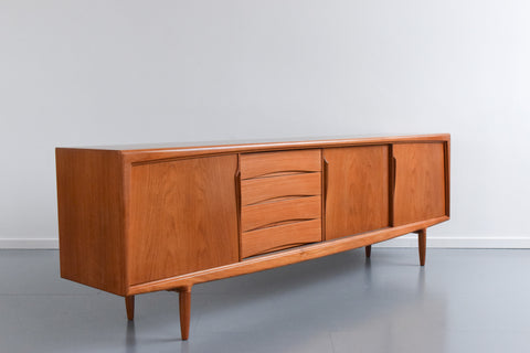 Vintage Danish Teak Sideboard by Axel Christenssen for Aco Møbler