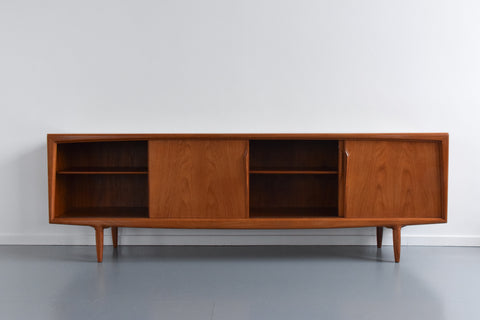 Vintage Danish Teak Sideboard by Axel Christenssen for Aco Møbler