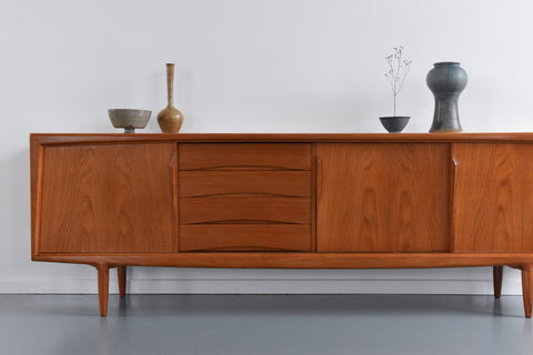 Vintage Danish Teak Sideboard by Axel Christenssen for Aco Møbler