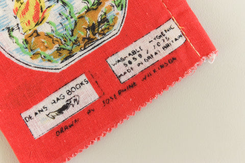 Vintage Dean's Baby Safe Fabric Rag Book Designed by Josephine Wilkinson