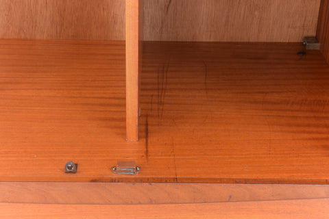 Vintage Double Teak Fresco Gentleman's Wardrobe by G Plan