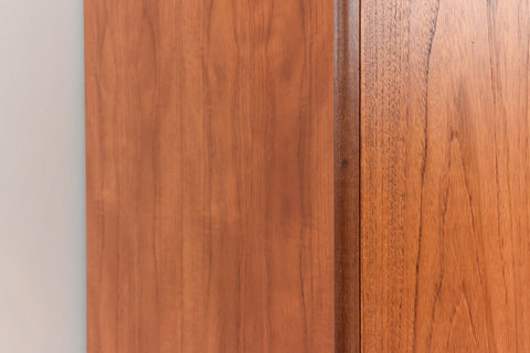 Vintage Double Teak Fresco Gentleman's Wardrobe by G Plan