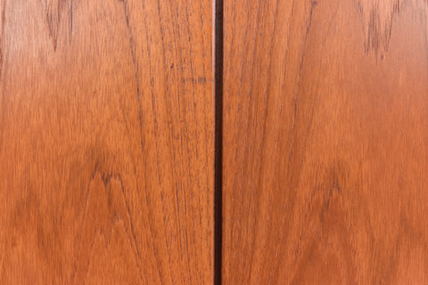 Vintage Double Teak Fresco Gentleman's Wardrobe by G Plan