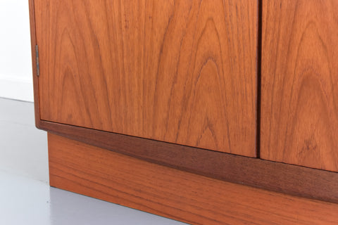 Vintage Double Teak Fresco Gentleman's Wardrobe by G Plan