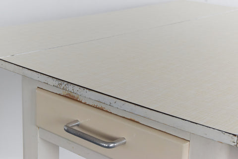 Vintage Drop Leaf Formica Kitchen Table