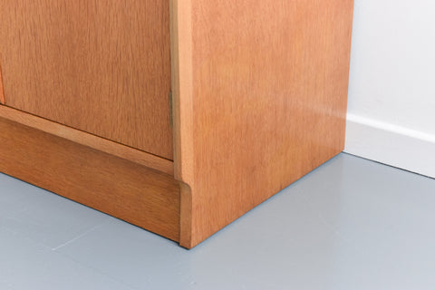 Vintage E Gomme G Plan B821 Brandon Oak Cupboard with Secretaire Drawer