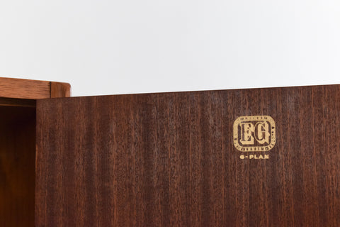 Vintage E Gomme G Plan Brandon Nut Brown Oak Wardrobe