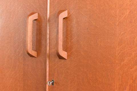 Vintage E Gomme G Plan Brandon Nut Brown Oak Wardrobe