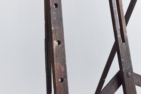 Vintage Early 20th Century Wooden Folding Easel by Hatherley