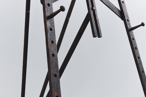 Vintage Early 20th Century Wooden Folding Easel by Hatherley
