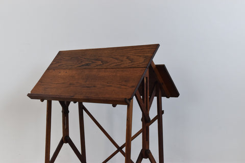 Vintage Early 20th Century Wooden Folding Metamorphic Artist's Table / Easel by Hatherley