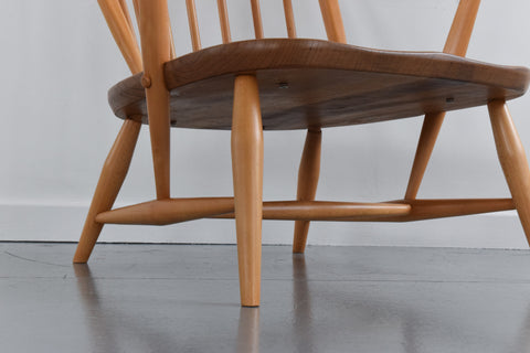 Vintage Ercol Windsor Back Tub Chair Model No. 305