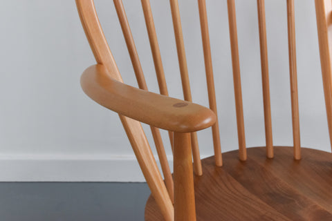 Vintage Ercol Windsor Back Tub Chair Model No. 305