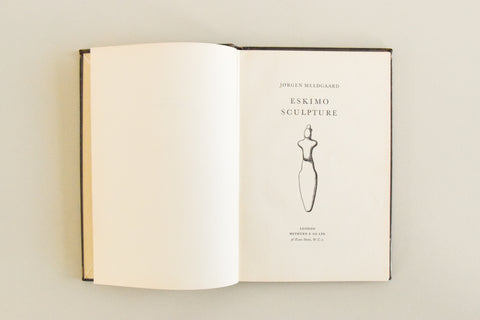 Vintage Eskimo Sculptures Book by Jørgen Meldgaard
