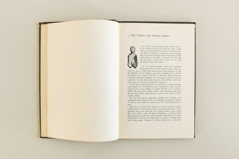Vintage Eskimo Sculptures Book by Jørgen Meldgaard