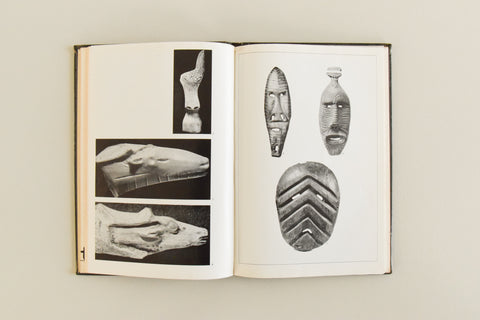 Vintage Eskimo Sculptures Book by Jørgen Meldgaard