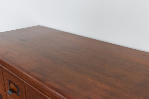 Vintage Ex-Museum Library Index Card Filing Drawers