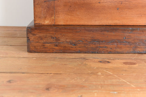 Vintage Ex-Museum Wooden and Glazed Specimen Storage Drawers / Cabinet