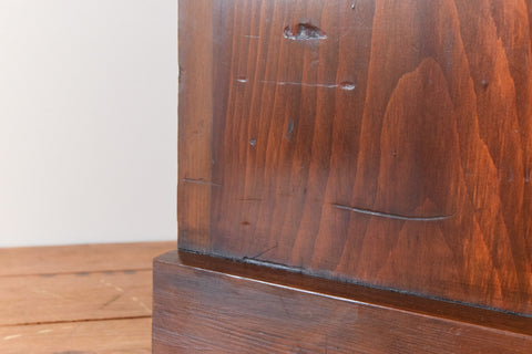 Vintage Ex-Museum Wooden and Glazed Specimen Storage Drawers / Cabinet