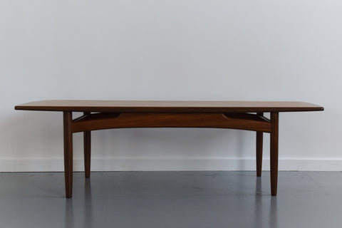 Vintage Extra Long G Plan / E Gomme Fresco Teak Mid-Century Coffee Table