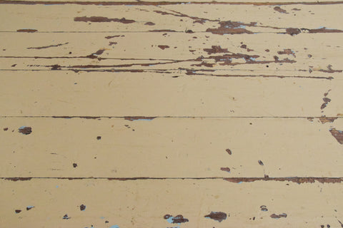 Vintage Extra Long Rustic Painted Wooden Folding Trestle Table