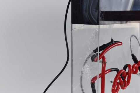 Vintage Families Welcome Advertising Neon Wall Light