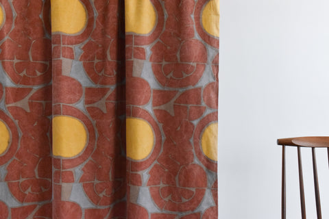 Vintage Single Curtain 'Nucleus' Design by Anthony Sharp for Fidelis