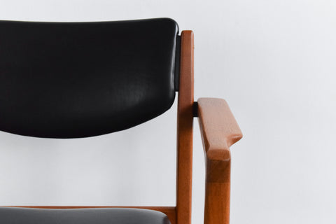 Vintage Finn Juhl Model 196 Danish Teak Chair by France & Son