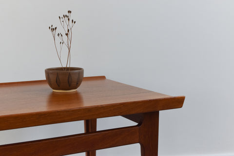 Vintage Finn Juhl Model FD535 Solid Teak Danish Coffee Table by France & Son
