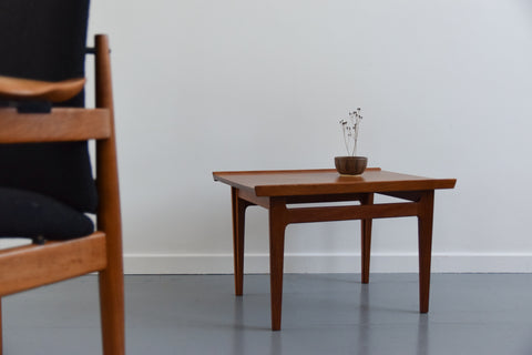 Vintage Finn Juhl Model FD535 Solid Teak Danish Coffee Table by France & Son